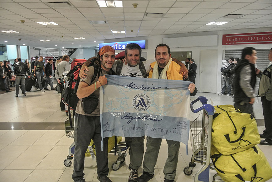 Al partir al Everest con Gonzalo Rivarola