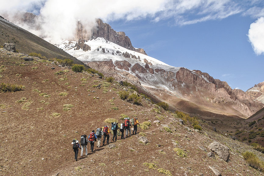 Aproximación al campamento base