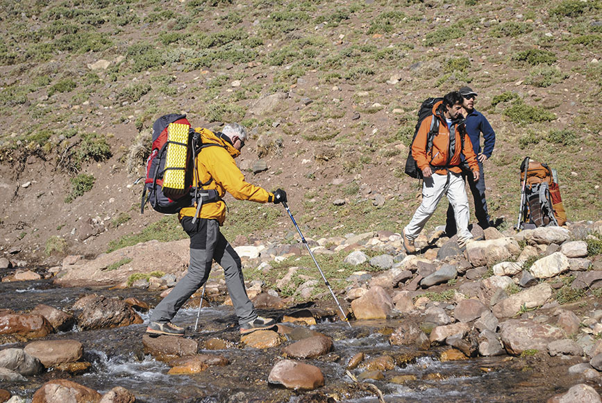 Cruce del arroyo Vargas